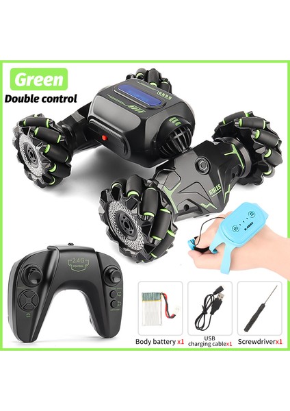 4WD Rc Dublör Araba 2.4g Uzaktan Kumanda Arabalar Radyo Kontrollü Yarış Izle Kontrol Rotasyon Büküm Dans Oyuncakları Boys Için Çocuk Hediye (Yurt Dışından) fırsatları