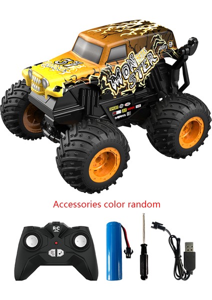 4WD Rc Araba LED Işıkları ile 2.4g Radyo Uzaktan Kumanda Arabalar Off Road Kontrol Kamyonları Boys Oyuncaklar Çocuklar Için (Yurt Dışından)
