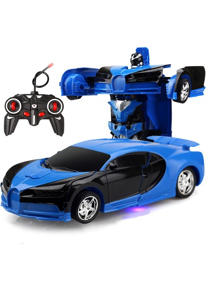 1:18 24 cm Rc Araba 2 In 1 Dönüşüm Robotlar Arabalar Spor Sürüş Araç Tek Anahtar Deformasyon Uzaktan Kumanda Araba Oyuncak Boys Için (Yurt Dışından)