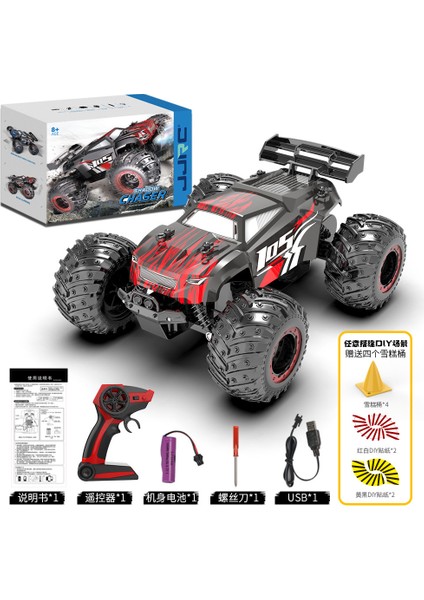 1:18 Rc Araba Elektrikli Yüksek Hızlı Off-Road Arabalar Uzaktan Kumandalı Arabalar LED Işık ile 2.4g 40KM/H Drift Oyuncaklar Erkek Çocuklar ve Yetişkinler Için (Yurt Dışından)