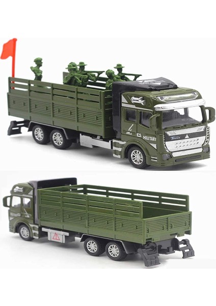 1/48 Alaşım Geri Çekin Döküm Araçlar Oyuncaklar, Askeri Model Kamyon Taşıma Aracı Modeli Oyuncak Arabalar Araba Hediye Erkek Kız Koleksiyonu Için (Yurt Dışından) fırsatları