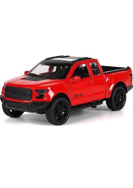 Alaşım Off-Road Araba Modeli Çocuk Oyuncak Araba Süsleri (Fu T Off-Road-Kırmızı [sessiz Işık, 12CM, Üç Kapı]) (Yurt Dışından)