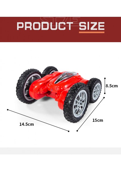 Elektrikli Rc Araba - 2.4g 4WD Rc Dublör Araba, Joystick Kontrolü, Hareket Algılama, 2 Şarj Edilebilir Pil, Erkekler ve Kızlar Için Hediye 6+ (Yurt Dışından)