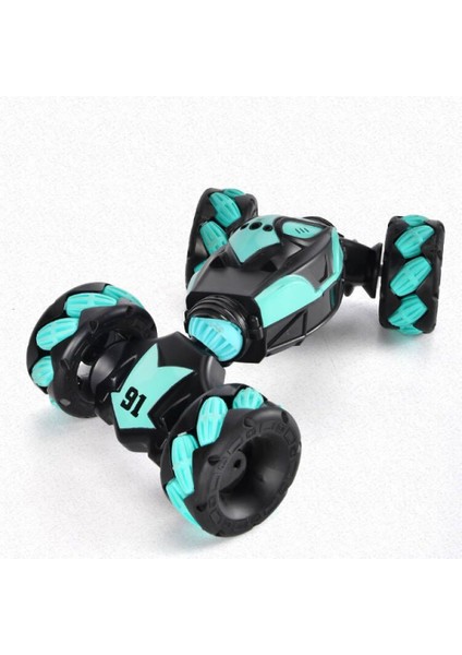 Elektrikli Rc Araba - 2.4g 4WD Rc Dublör Araba, Joystick Kontrolü, Hareket Algılama, 2 Şarj Edilebilir Pil, Erkekler ve Kızlar Için Hediye 6+ (Yurt Dışından)