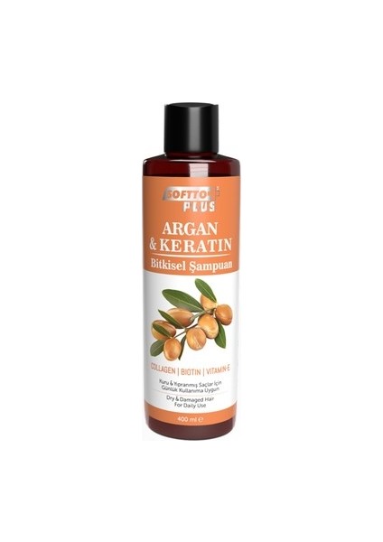 Argan ve Keratin Şampuan 400ML
