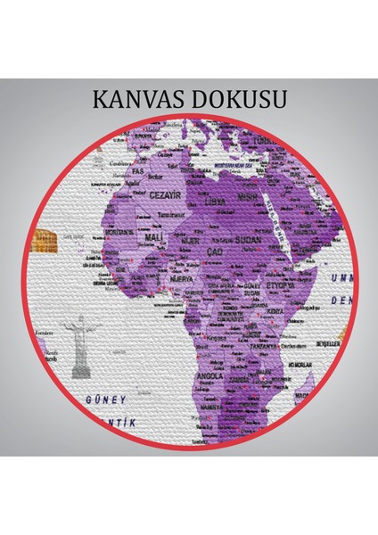Haritasepeti Türkçe Dünya Haritası Ayrıntılı Eğitici-Öğretici Sembollü Bayraklı Dekoratif Kanvas Tablo 2818 indirimleri