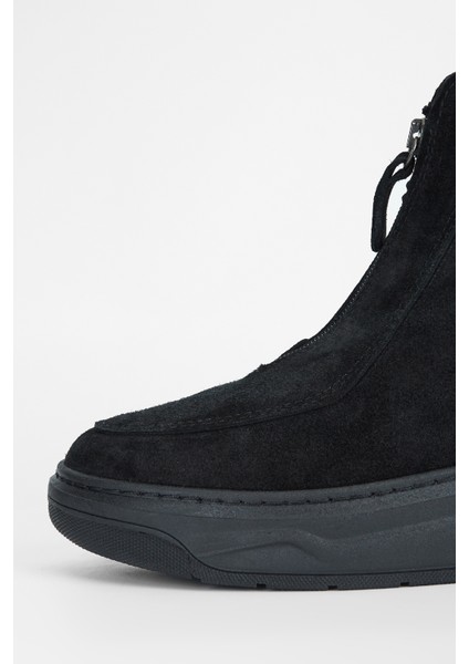 Kadın Siyah Süet Hakiki Deri Casual Bot 775 2885 Bn Bot SK23/24 fırsatları