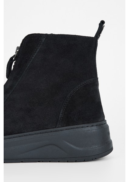 Kadın Siyah Süet Hakiki Deri Casual Bot 775 2885 Bn Bot SK23/24 indirimleri