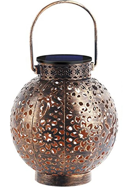 Güneş Feneri, Projeksiyon Lambası, Demir El Içi Boş Lamba, Çim Güneş Peyzaj Aydınlatma Feneri (Yurt Dışından)