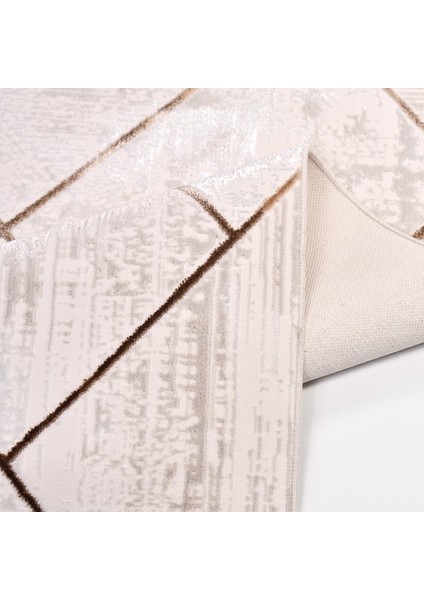 Geometrik Desen Modern Makine Halısı