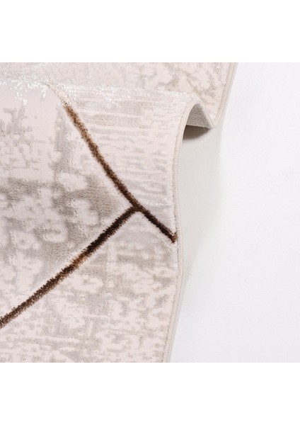 Geometrik Desen Modern Makine Halısı