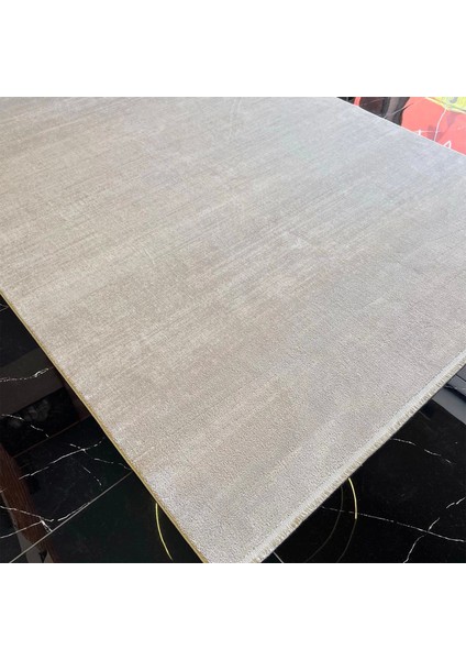 Doku 3750 Vizon Gri Düz Modern Salon Halısı
