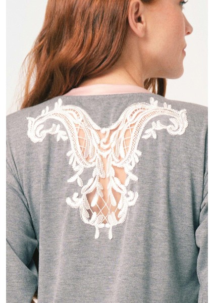 Bayan Uzun Kol T-Shirt ve Pantolon Takım 9855 fırsatları