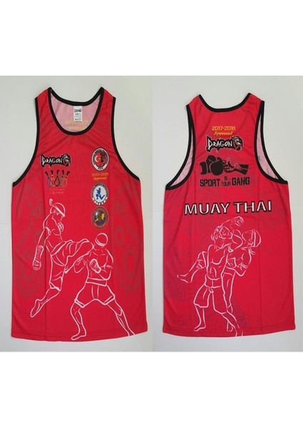Dijital Baskılı Muaythai Atleti