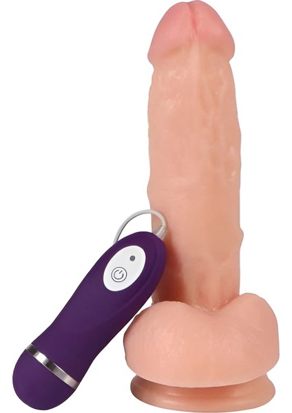 Sexotic Shop Shequ Kassadin Titreşimli Gerçekçi Realistik Penis 17.5 cm