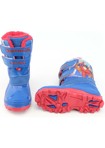 Kışlık Erkek Çocuk Içi Peluşlu Cırt Cırtlı Ayarlanabilir Su Geçirmez Braveman Kar Bot Çizme indirimleri