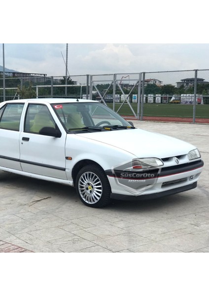 Renault 19 Europa 1994-2001 Uyumlu Üniversal Astra H Lip Esnek Ön Lip 2 Parça Tampon Altı Dil Karlık Ön Ek