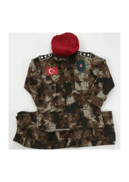 Dünyası Uğur Böceği Çocuk Polis Özel Harekat Asker Kostüm Takım Bordo Bere fiyatları