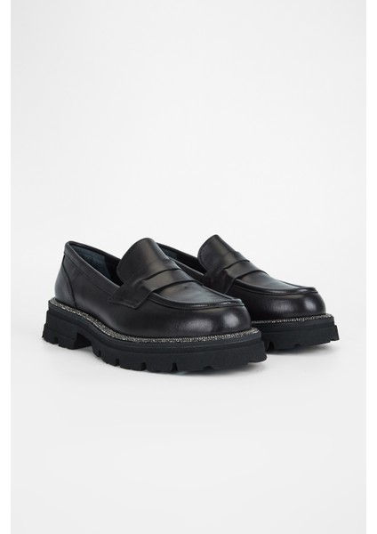 Kadın Siyah Hakiki Deri Casual Bot 775 5004 Bn Ayk SK23/24 fiyatları