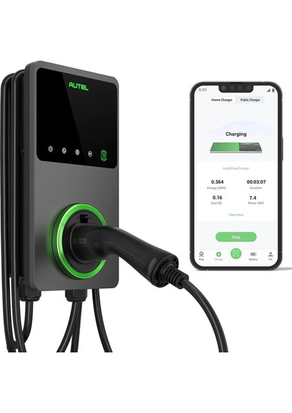 Maxicharger Ac Wallbox Ab Ac W7-C5-Rg Elektrikli Araç Şarj Istasyonu