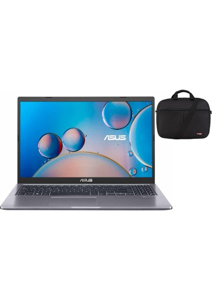 ASUS Intel Celeron N4020 4GB 256GB SSD FHD 15.6" 60hz FreeDos Taşınabilir Bilgisayar X515MA-EJ679WC11 + Çanta