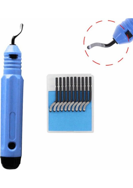 [ayak Izi] NB1100 Giyotin Çapak Kolu 10 Adet BS1010 Kesiciler El Çapak Alma Pürüzlü Kenarlar Aracı Pah Kırpma Araçları Parçaları Giyotin Aksesuarları (Yurt Dışından)