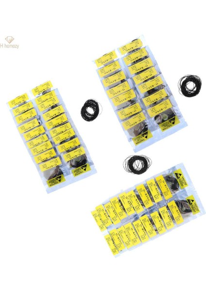 950 Adet Kauçuk Silikon Saat Contası O-Ring Arka Kasa Mühürleri 12MM-30MM 0.5mm (Yurt Dışından) fiyatları