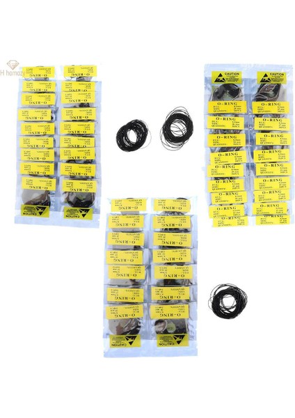 950 Adet Kauçuk Silikon Saat Contası O-Ring Arka Kasa Mühürleri 12MM-30MM 0.5mm (Yurt Dışından) modelleri