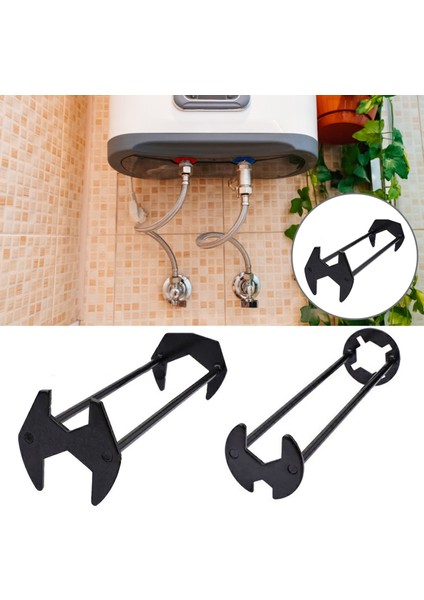 Banyo Anahtarı Çift Kafa Banyo Bataryası Sıhhi Tesisat Borusu Altıgen Anahtar (Yurt Dışından) indirimleri