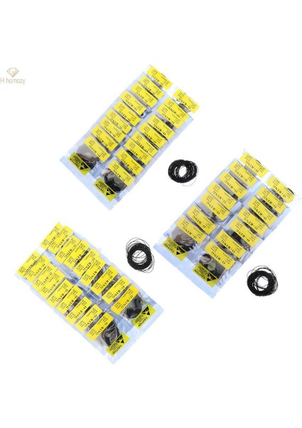 950 Adet Kauçuk Silikon Saat Contası O-Ring Arka Kasa Mühürleri 12MM-30MM 0.5mm (Yurt Dışından) fırsatları