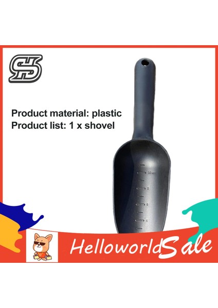 Helloworld Toprak Kepçe Geniş Uygulama Taşınabilir Bahçe Dikim Küreği El Aleti (Yurt Dışından) fiyatları