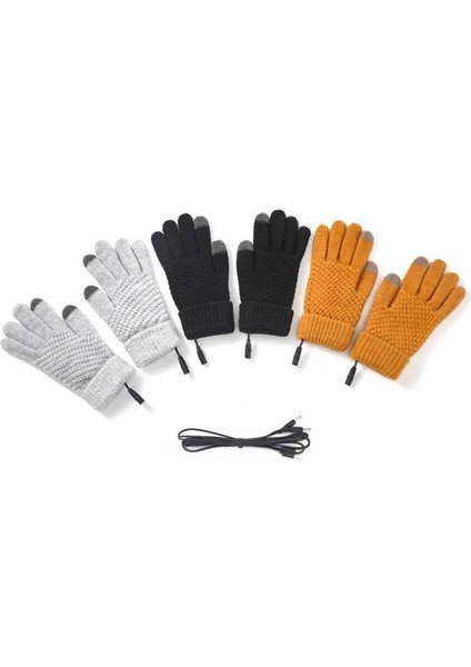 Elektrikli Isıtmalı Eldiven El Isıtıcı Eldiven Ekran Dokunma Fonksiyonu ile Güvenilir USB Şarj Elektrikli Bisiklet Eldivenleri Kış Için (Yurt Dışından) modelleri