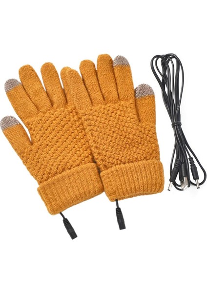 Elektrikli Isıtmalı Eldiven El Isıtıcı Eldiven Ekran Dokunma Fonksiyonu ile Güvenilir USB Şarj Elektrikli Bisiklet Eldivenleri Kış Için (Yurt Dışından) indirimleri