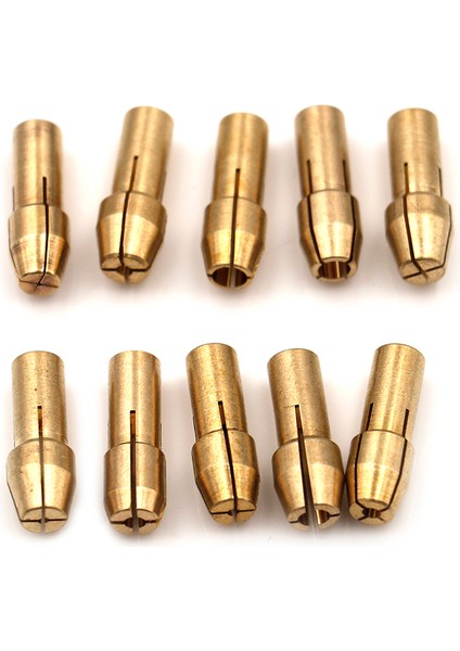 10 Adet Pirinç Matkap Aynası Pens Uçları 0.5-3.2mm 4.8mm Sap Döner Alet Podazz (Yurt Dışından) fiyatları