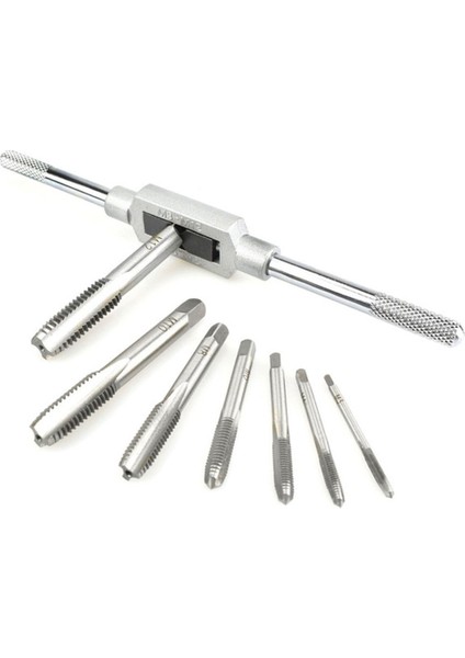 Ma 8pcs M3-M12 Musluk Seti Küçük Musluk Bükülmüş El Aletleri Vida Konu Fişler Musluklar (Yurt Dışından)