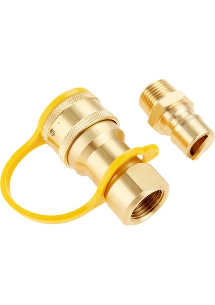 1/2 Inç Prinç Gaz Propan Hızlı Bağlantı Ayırma Bağlantı Konnektörü Adaptörü (Yurt Dışından) fiyatları