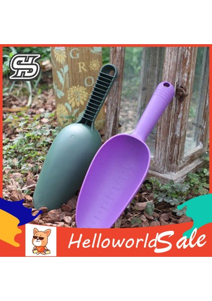 Helloworld Toprak Kepçe Geniş Uygulama Taşınabilir Bahçe Dikim Küreği El Aleti (Yurt Dışından) indirimleri