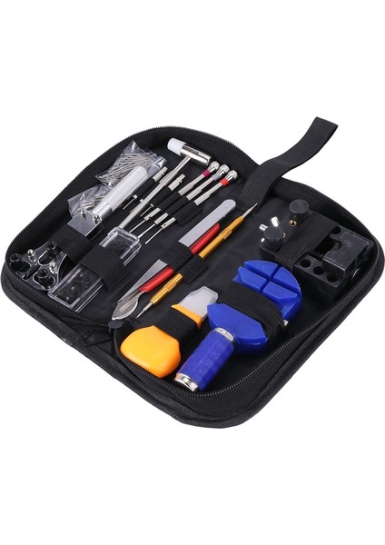 147 Pcs Saat Tamir Takımı Profesyonel Bahar Bar Alet Seti, Taşıma Çantası ile Watch Band Bağlantı Pimi Alet Seti (Yurt Dışından)