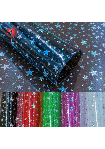 Holografik Yanardöner Pvc Vinil Yıldız Kumaş Şeffaf Şeffaf Dıy Yay Durumda Zanaat Kalem Çantası El Yapımı Malzeme Levha/rulo (Yurt Dışından) fiyatları