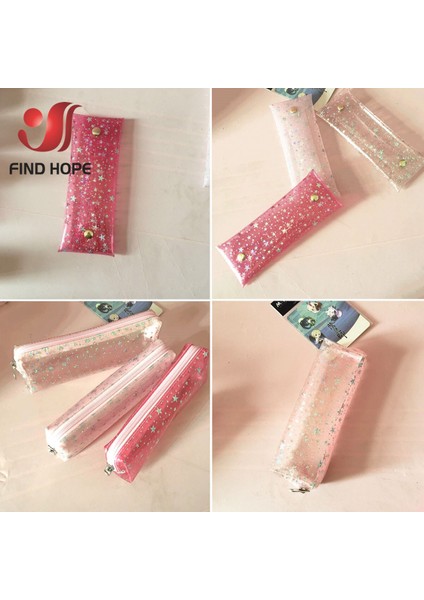 Holografik Yanardöner Pvc Vinil Yıldız Kumaş Şeffaf Şeffaf Dıy Yay Durumda Zanaat Kalem Çantası El Yapımı Malzeme Levha/rulo (Yurt Dışından) fırsatları