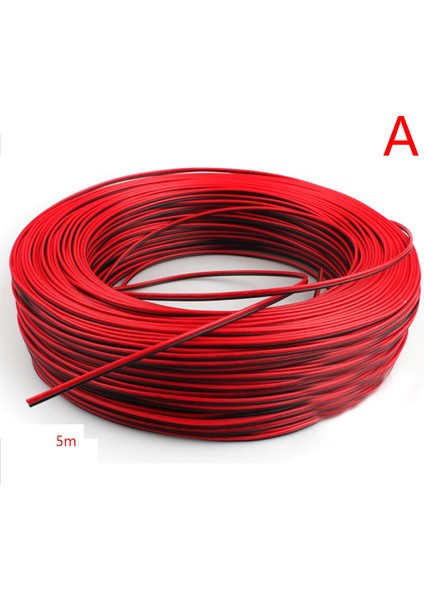 10M LED Kablolar 2 Pin LED Şerit Kablo 22AWG 2 Çekirdekli Kırmızı Siyah Elektrik Teli Sevıch (Yurt Dışından) fiyatları