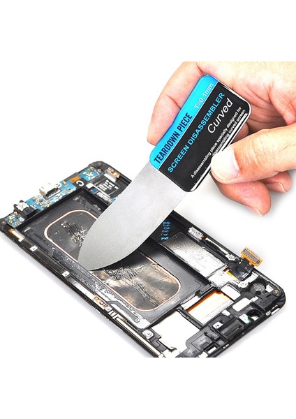 Paslanmaz Çelik Kart LCD Ekran Açma Aleti Cep Telefonu Sökme Alet Katmanı (Yurt Dışından)