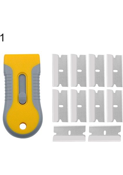 Çok Fonksiyonlu Araba Cam Filmi Etiket Cam Temizleme Jilet Kazıyıcı Sökücü (Yurt Dışından)