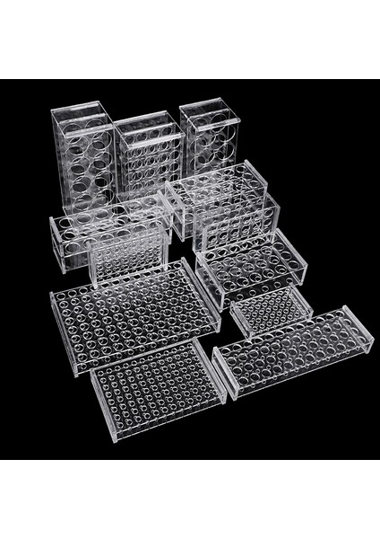 Plastik Şeffaf Santrifüj Test Borusu Raf Tutucu Okul Tedarik Laboratuvarı Ekipman Katmanı (Yurt Dışından) indirimleri