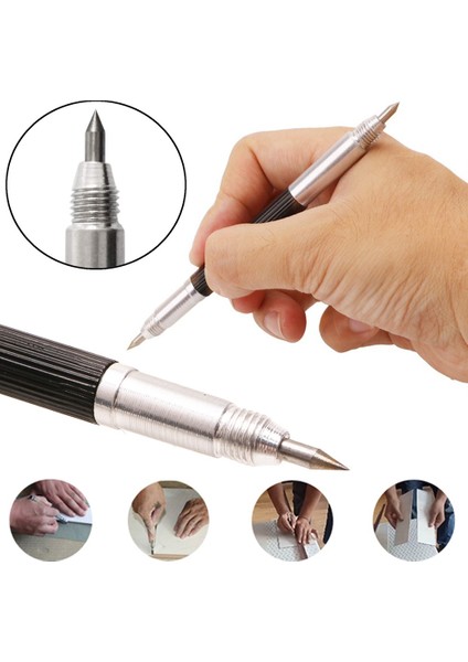 Taşınabilir Dıy Seramik Gravür Aracı Dayanıklı Anti Kayma Kolu Yazı Alaşım Ucu Çift Uçlu Gravür Kalem Scriber Markalama Gravür Araçları (Yurt Dışından) fiyatları