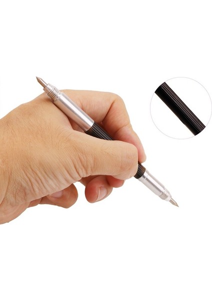Taşınabilir Dıy Seramik Gravür Aracı Dayanıklı Anti Kayma Kolu Yazı Alaşım Ucu Çift Uçlu Gravür Kalem Scriber Markalama Gravür Araçları (Yurt Dışından) modelleri