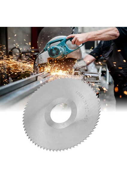 Dairesel Testere Bıçağı Diski Yüksek Hızlı Çelik Freze Kesici Takım 100X1.5X27X72 Diş (Yurt Dışından)