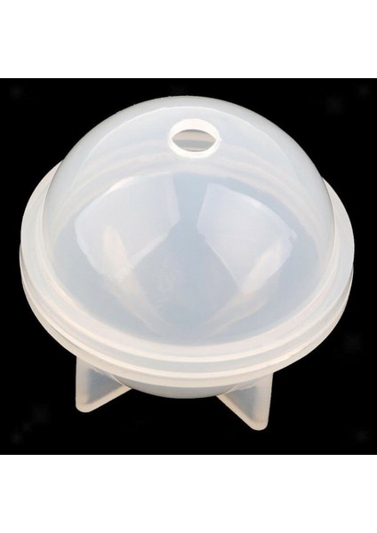 Takı Çiçek Örneği Için Yuvarlak Küre Silikon Reçine Kalıp Epoksi Topu (Yurt Dışından)