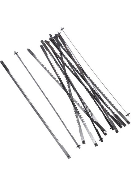 36 Adet Kaydırma Testere Bıçakları 127MM Karbon Çelik Oyma Testere Bıçakları Çapraz Pimli 15/18/24 Diş Standart Ince Kesim Testere Bıçakları (Yurt Dışından)