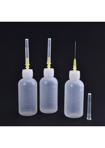 Rosin Lehim Akı Macunu Podazz Için 50ML Polietilen Iğne Dispenseri Dağıtım Şişesi (Yurt Dışından)